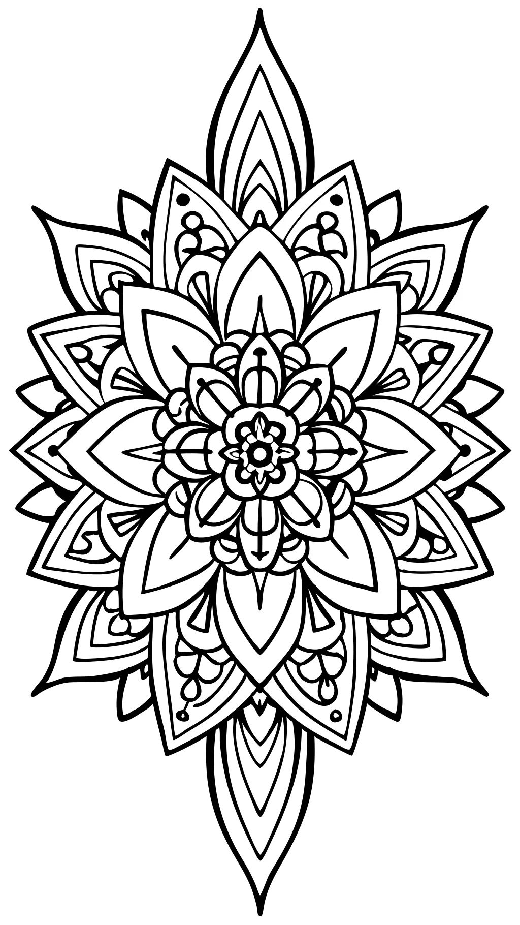 abstract stress relief coloring pages for adults